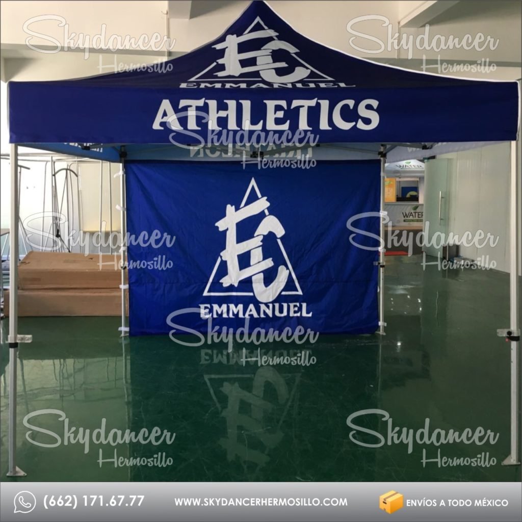 Carpa Plegable Publicitaria Aluminio X Mts Con Rotulaci N Personalizada